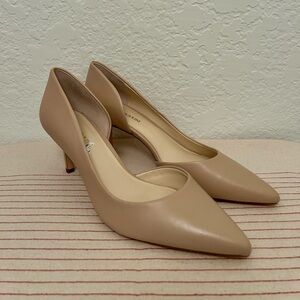 NWT Enzo Angiolini Elegant Tan Leather Women's Pumps